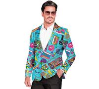 W WIDMANN MILANO Party Fashion - Chaqueta de fiesta, Chaqueta de traje, Hombres de espectáculo, Disfraces de carnaval