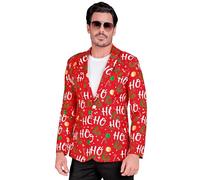 W WIDMANN MILANO Party Fashion - Chaqueta de fiesta Merry Christmas, Traje de Navidad, Fiesta de Navidad