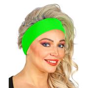W WIDMANN MILANO Party Fashion - Cinta para el pelo, cinta para el sudor, accesorio para looks años 80, chándal, conjunto aeróbic