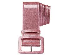 W WIDMANN MILANO Party Fashion - Cinturón con purpurina, aprox. 120 cm, accesorio para disfraces disco de los años 70
