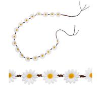 W WIDMANN MILANO Party Fashion - Cinturón de margaritas | Accesorio Flower Power para un disfraz hippie en Carnaval y fiestas temáticas