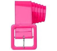 W WIDMANN MILANO Party Fashion - Cinturón de vinilo neón para adultos | Accesorio llamativo para el carnaval, festivales, fiestas temáticas de los 80, discotecas y looks retro