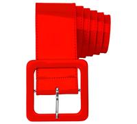 Widmann - Cinturón de vinilo, para adultos, aprox. 110 cm, disco, disfraz, accesorio, carnaval, fiesta temática