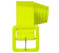 W WIDMANN MILANO Party Fashion - Cinturón de vinilo neón para adultos