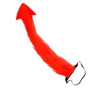 W WIDMANN MILANO Party Fashion - Cola de diablo, moldeable, de felpa, infierno, accesorio para disfraz de diablo