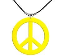 W WIDMANN MILANO Party Fashion - collar signo de la paz, hippie, accesorios, complementos, carnaval