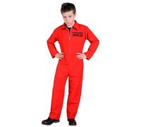 W WIDMANN MILANO Party Fashion - Conjunto de disfraz de preso para niños