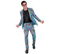 W WIDMANN MILANO Party Fashion - Conjunto Traje años 80 Hombre
