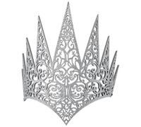 W WIDMANN MILANO Party Fashion - Corona para adultos, accesorio para reinas y reyes, carnaval, fiesta temática