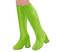 W WIDMANN MILANO Party Fashion - Cubrebotas de los años 70 | Cubrezapatos para adultos, complemento, accesorio de disfraz para Carnaval y fiestas temáticas