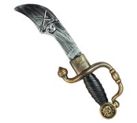 W WIDMANN MILANO Party Fashion - Cuchillo pirata, 35 cm, accesorio para disfraces de pirata, carnaval