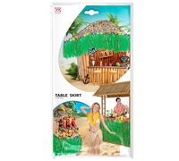 W WIDMANN MILANO Party Fashion - Decoración de mesa tropical con flores, mantel, decoración para fiestas temáticas hawaianas