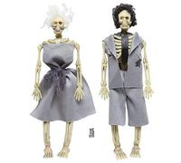 W WIDMANN MILANO Party Fashion - Decoración pareja de esqueletos de 15 cm