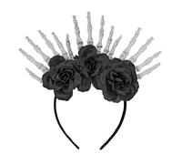 W WIDMANN MILANO Party Fashion - Diadema de Halloween, tocado para mujer y hombre, accesorio para disfraces