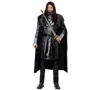 W WIDMANN MILANO Party Fashion - Disfraces Caballero Oscuro, Guerrero, Medieval, Disfraces de Carnaval, Halloween