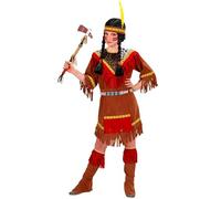 W WIDMANN MILANO Party Fashion - Disfraces de Niños de Indio, vestido, hija del jefe, Lejano Oeste, carnaval