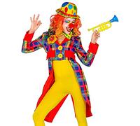 W WIDMANN MILANO Party Fashion - Disfraces de Payaso, Cofia, Maestro de ceremonias, Joker, Disfraces de Carnaval