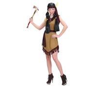 W WIDMANN MILANO Party Fashion - Disfraces Indio, Vestido, Salvaje Oeste, Hija del Jefe, Disfraces de Carnaval
