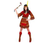 W WIDMANN MILANO Party Fashion - Disfraces Indio, Vestido, Salvaje Oeste, Hija del Jefe, Disfraces de Carnaval
