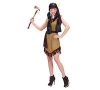 W WIDMANN MILANO Party Fashion - Disfraces Indio, Vestido, Salvaje Oeste, Hija del Jefe, Disfraces de Carnaval