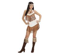 W WIDMANN MILANO Party Fashion - Disfraces Indio, Vestido, Salvaje Oeste, Hija del Jefe, Disfraces de Carnaval