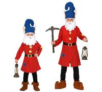 W WIDMANN MILANO Party Fashion - Disfraces infantiles de enano, gnomo, gnomo, cuento de hadas, disfraces de carnaval