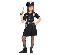 W WIDMANN MILANO Party Fashion - Disfraces infantiles mujer policía, vestido, policía, uniforme de policía, disfraces