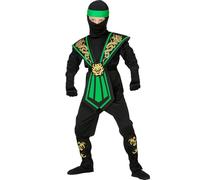 W WIDMANN MILANO Party Fashion - Disfraces Niños ninja, luchador, guerrero japonés, disfraces