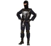 W WIDMANN MILANO Party Fashion - Disfraces Niños S.W.A.T, agente, servicio de seguridad, SWAT, agente secreto, disfraces