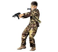 W WIDMANN MILANO Party Fashion - Disfraces Niños soldado, uniforme, militar, disfraces