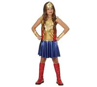 W WIDMANN MILANO Party Fashion - Disfraces Niños Wonder Girl, vestido, superheroe, disfraces
