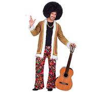 W WIDMANN MILANO Party Fashion - Disfraces Woodstock Hippie, Flower Power, Fiebre de Discoteca, Disfraces, Carnaval