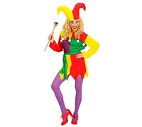 W WIDMANN MILANO Party Fashion - disfraz bufón, vestido, bufón, payaso, disfraces de carnaval