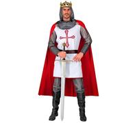 W WIDMANN MILANO Party Fashion - disfraz caballero templario, caballero armadura, medieval, disfraz cuento de hadas, príncipe