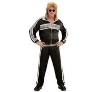 W WIDMANN MILANO Party Fashion - disfraz chandal, traje años 80, chándal, estilo retro, traje mal gusto, disfraces disfraces