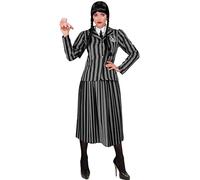 W WIDMANN MILANO Moda para fiestas - Disfraz Dark Girl, chaqueta y falda, disfraz gótico de Halloween