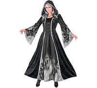 W WIDMANN MILANO Party Fashion - Disfraz de almas gritando, vestido con capucha, fantasma, demonio, disfraz de Halloween