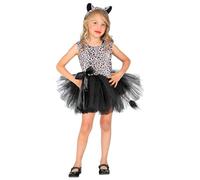 W WIDMANN MILANO Party Fashion - Disfraz de animal para niños, vestido con tutú, diadema, disfraz de animal, disfraces de carnaval