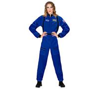 W WIDMANN MILANO Party Fashion - Disfraz de astronauta, traje espacial, mono espacial, espacio, chica espacial, cosmonauta, disfraces de carnaval