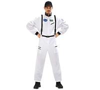 W WIDMANN MILANO Party Fashion - Disfraz de astronauta, traje espacial, mono, espacio, hombre del espacio, disfraces de carnaval