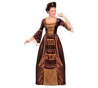 W WIDMANN MILANO Party Fashion - disfraz de baronesa barroca, vestido con enagua, tocado, noble, carnaval, fiesta temática