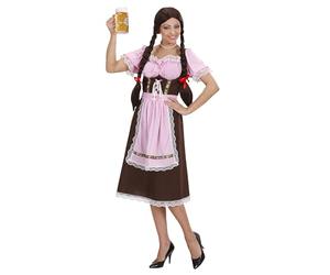 W WIDMANN MILANO Party Fashion - Disfraz de bávara, vestido tradicional y delantal, fiesta de la cerveza, carnaval