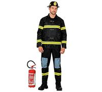 W WIDMANN MILANO Party Fashion - Disfraz de Bombero, Uniforme, Profesión, Bombero, Disfraces de Carnaval
