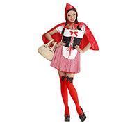 W WIDMANN MILANO Party Fashion - Disfraz de caperucita roja, disfraz de personaje de cuento, carnaval