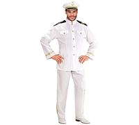 W WIDMANN MILANO Party Fashion - Traje de capitán de marina, marinero, marinero, capitán, disfraces de carnaval