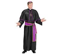 Widmann Disfraz Sacerdote/Vicario (39913) para hombre Talla L