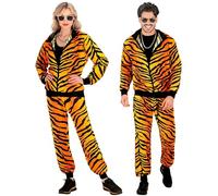 Widmann Tiger Animalier Party Fashion Tracksuit (Jacket, Pants) (S) Different Co