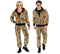 W WIDMANN MILANO Party Fashion - disfraz chandal, animal print, traje años 80, chándal, traje mal gusto, disfraces disfraces