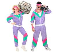 W WIDMANN MILANO Disfraz chándal años 80 – Estilo vintage para carnaval y fiestas