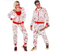 W WIDMANN MILANO Party Fashion - Disfraz de chándal, Halloween, traje de terror de los años 80, chándal para carnaval y fiestas